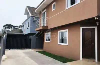 Casa em condomínio fechado com 3 quartos à venda na rua joel pedrini, 124, uberaba, curitiba, 113 m2 por r$ 660.000