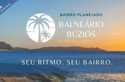 R$410mil, terreno à venda, quadra 01, balneário búzios, armação dos búzios, rj