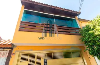 Sobrado à venda no bairro jardim são nicolau - são paulo/sp, zona leste