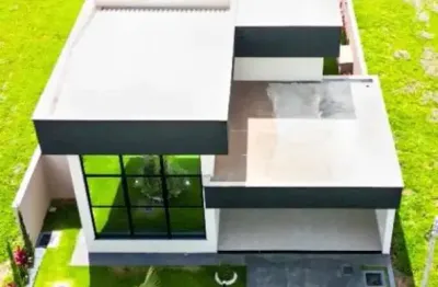 Casa em condomínio fechado com 4 quartos à venda na Alameda Noruega, 54, Terras Alpha Residencial 1, Senador Canedo