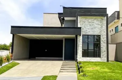 Casa térrea em 4 suítes, sendo 1 master, no terras alpha 1