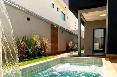 Casa em condomínio fechado com 4 quartos à venda na Alameda Noruega, 54, Terras Alpha Residencial 1, Senador Canedo