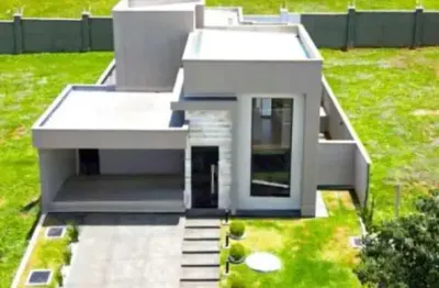 Casa em condomínio fechado com 3 quartos à venda na Alameda Noruega, 54, Terras Alpha Residencial 1, Senador Canedo