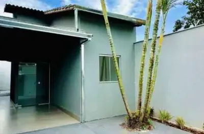 Casa térrea 2 quartos, 61m² no residencial santa fé , goiânia