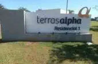 Terreno com 36o m² no condomínio fechado terras alpha 1
