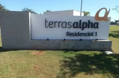 Terreno com 36o m² no condomínio fechado terras alpha 1