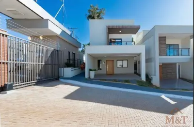 Condomínio fechado de sobrados condomínio villagio di capri com 3 suítes
