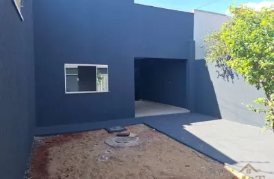 Casa térrea no jardim imperial com 2 quartos em trindade