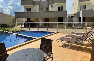 Condomínio fechado de sobrados com 3 suítes plenas no goiânia 2