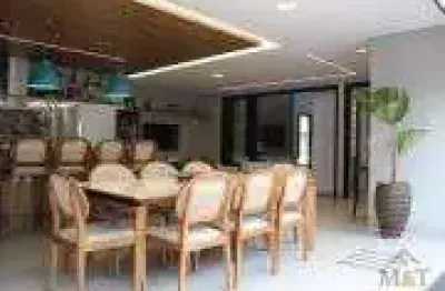 Casa térrea com 4 suítes plenas no alphaville flamboyant araguaia