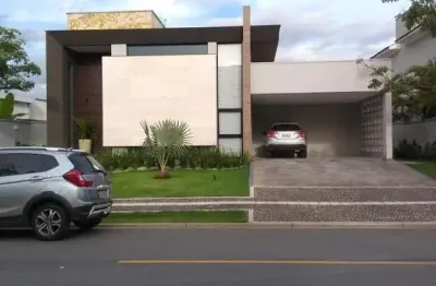 Casa térrea com 4 suítes plenas no alphaville flamboyant araguaia