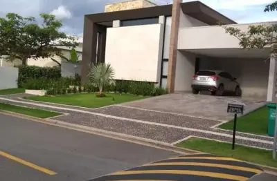 Casa térrea com 4 suítes plenas no alphaville flamboyant araguaia