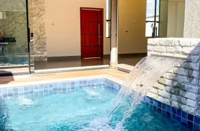 Casa térrea 3 quartos, sendo 1 suíte master com closet em senador canedo