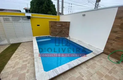 Casa térrea com piscina à venda no parque d'aville - peruíbe - sp