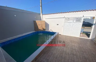 Casa geminada com piscina à venda no flora rica 2 - peruíbe - sp