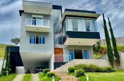 Aluga casa de luxo em condominio fechado com vista para montanhas em sao roque