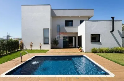 Casa Alto Padrão à venda com 3 suítes no Residencial Lagos de Jarinu - Jarinu-SP.