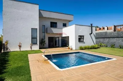 Casa Alto Padrão à venda com 3 suítes no Residencial Lagos de Jarinu - Jarinu-SP.