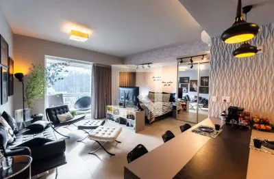 Kitnet / stúdio para aluguel - gonzaga , 1 quarto,  54 m² - santos