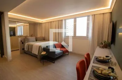 Kitnet / stúdio para aluguel - chácara santo antonio, 1 quarto,  38 m² - são paulo