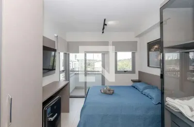 Kitnet / stúdio para aluguel - chácara santo antonio, 1 quarto,  22 m² - são paulo