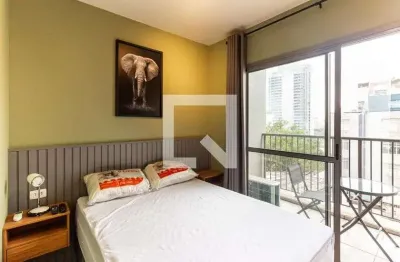 Kitnet / stúdio para aluguel - higienópolis, 1 quarto,  25 m² - são paulo