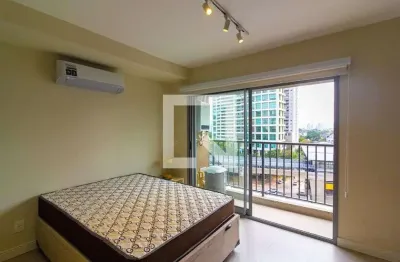 Kitnet / stúdio para aluguel - brooklin, 1 quarto,  24 m² - são paulo
