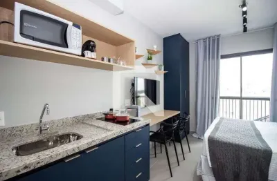 Cobertura para aluguel - brooklin, 1 quarto,  25 m² - são paulo