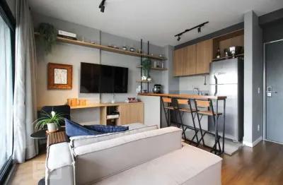 Kitnet / stúdio para aluguel - vila olímpia, 1 quarto,  40 m² - são paulo
