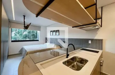 Kitnet / stúdio para aluguel - moema, 1 quarto,  29 m² - são paulo