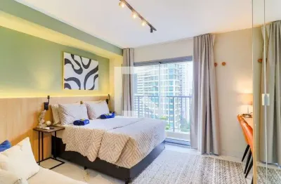 Kitnet / stúdio para aluguel - brooklin, 1 quarto,  26 m² - são paulo