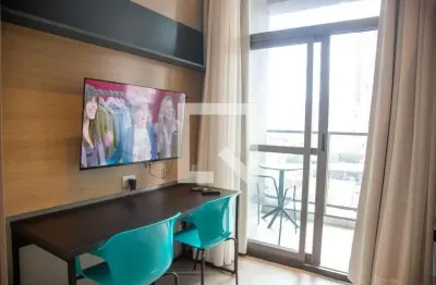 Kitnet / stúdio para aluguel - chácara santo antonio, 1 quarto,  25 m² - são paulo