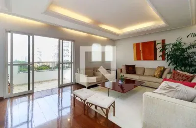 Apartamento para aluguel - campo belo, 3 quartos,  214 m² - são paulo