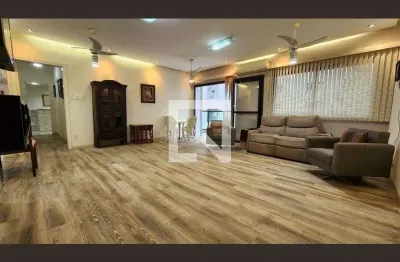 Apartamento para aluguel - embaré, 3 quartos,  146 m² - santos