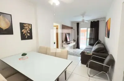 Apartamento para aluguel - vila tupi, 2 quartos,  90 m² - praia grande