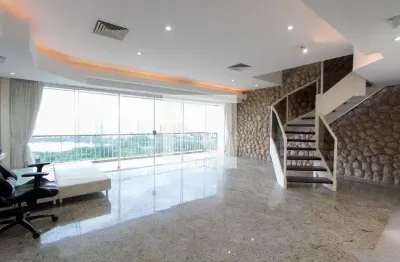 Cobertura para aluguel - barra da tijuca, 4 quartos,  464 m² - rio de janeiro