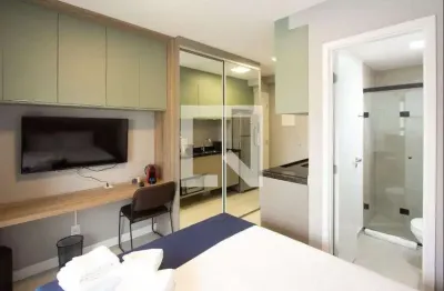 Kitnet / stúdio para aluguel - moema, 1 quarto,  20 m² - são paulo