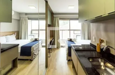 Kitnet / stúdio para aluguel - moema, 1 quarto,  20 m² - são paulo