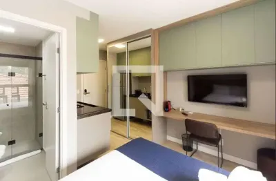 Kitnet / stúdio para aluguel - moema, 1 quarto,  20 m² - são paulo