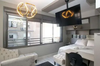 Kitnet / stúdio para aluguel - cidade baixa, 1 quarto,  25 m² - porto alegre