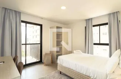 Kitnet / stúdio para aluguel - moema, 1 quarto,  32 m² - são paulo