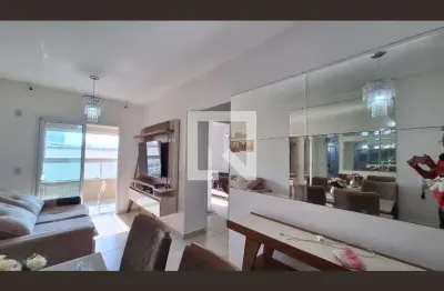 Apartamento para aluguel - cidade ocian, 2 quartos,  80 m² - praia grande