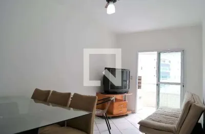 Apartamento para aluguel - guilhermina, 2 quartos,  70 m² - praia grande
