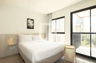 Kitnet / stúdio para aluguel - moema, 1 quarto,  32 m² - são paulo