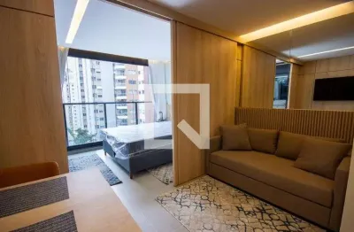 Kitnet / stúdio para aluguel - itaim bibi, 1 quarto,  27 m² - são paulo