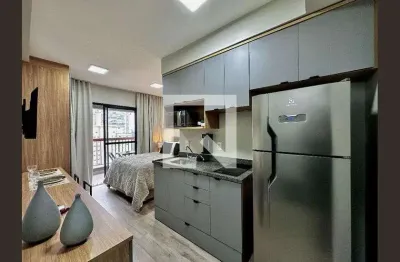 Kitnet / stúdio para alugar na rua eleutério, brooklin, são paulo por r$ 3.500