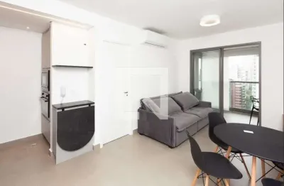 Apartamento para aluguel - moema, 1 quarto,  45 m² - são paulo
