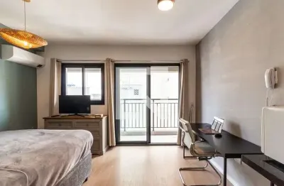 Kitnet / stúdio para aluguel - santa cecília, 1 quarto,  27 m² - são paulo