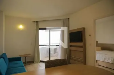Apartamento para aluguel - boqueirão, 1 quarto,  50 m² - santos