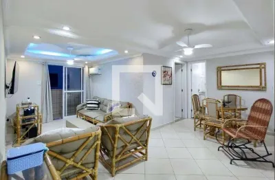 Apartamento para aluguel - guilhermina, 1 quarto,  65 m² - praia grande